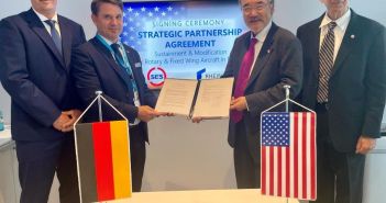 Synergieeffekte: RAS und SES nutzen gegenseitige Stärken in strategischer Partnerschaft Rheinmetall Aviation Services und Science and Engineering Services schließen strategische Allianz für Wartung und Reparatur von militärischen Luftfahrzeugen in (Foto: Rheinmetall AG)