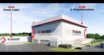 PORAVER Nordamerika erhöht Produktion von nachhaltigen Baustoffen aus Glas PORAVER Nordamerika investiert in modernes Lager und (Foto: PORAVER GmbH)