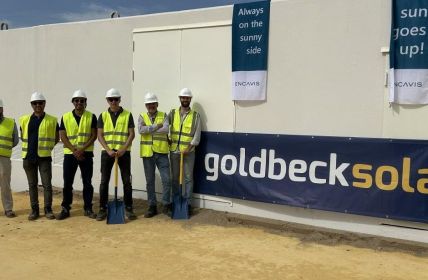 GOLDBECK SOLAR und ENCAVIS AG feiern Spatenstich für Solarpark La Florida (Foto: GOLDBECK SOLAR GmbH)