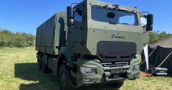 RMMV präsentiert neuen TGS-Mil Protected 6x6/8x8 auf Mobility (Foto: Rheinmetall AG)