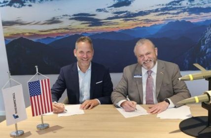 Rheinmetall und GA-EMS prüfen gemeinsame Vektrex-Produktion für 155 (Foto: Rheinmetall AG)