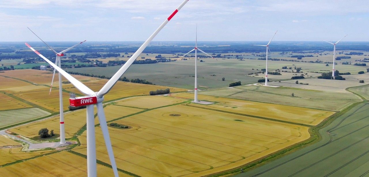 RWE stellt 22,8 MW Onshore-Windpark in Papenhagen in Betrieb (Foto: RWE.)